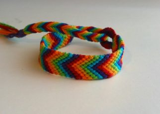 How to make bracelets at home with thread