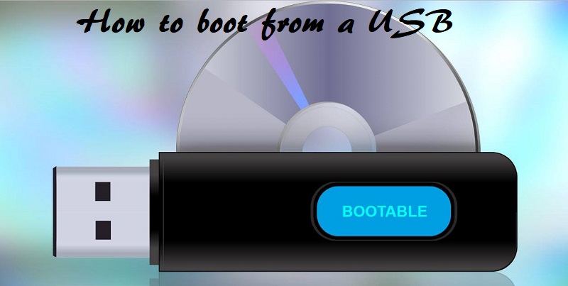 How to boot from a USB