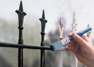 How to paint a gate