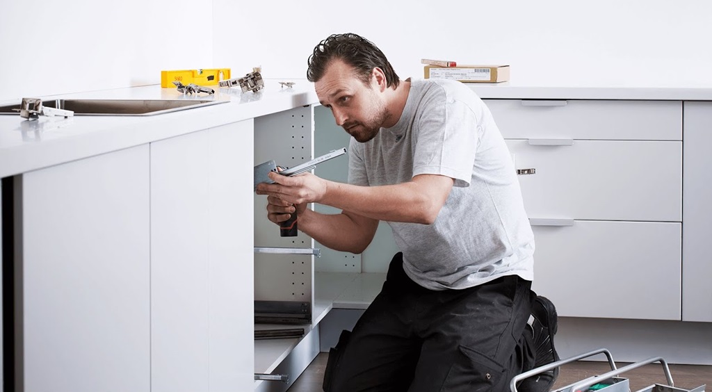 Inspect for Mold to Repair Water Damaged Cabinet Bottom