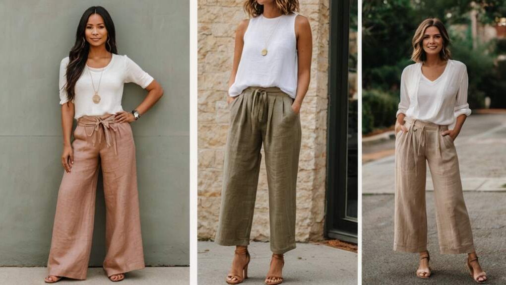 How to Style Wide Leg Linen Pants for Beginners