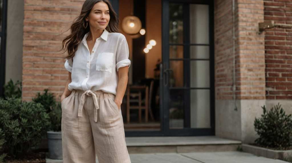 The Rise of Wide Leg Linen Pants in Fashion