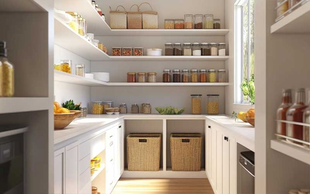 How can I increase storage in a small kitchen?