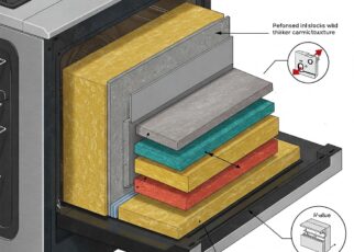 Heat transfer mechanisms in typical home-oven baking