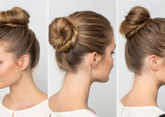 Step-by-step tutorial showing how to create a sleek, long-lasting ballerina bun hairstyle.