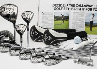 Callaway Edge golf set complete beginner package with driver and irons