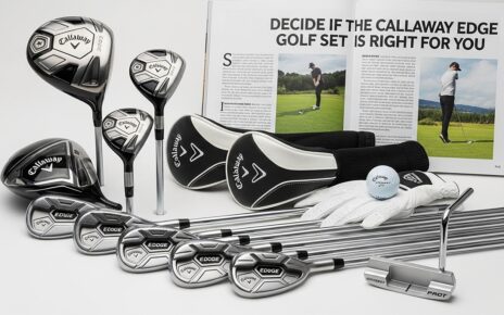 Callaway Edge golf set complete beginner package with driver and irons